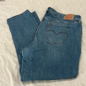 Levi’s 711 Skinny Jeans, 22W